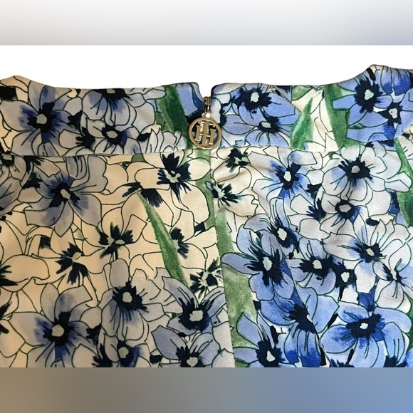 Tommy Hilfiger Sleeveless Floral Fit & Flare Midi Dress Size 6 EUC - Picture 10 of 14